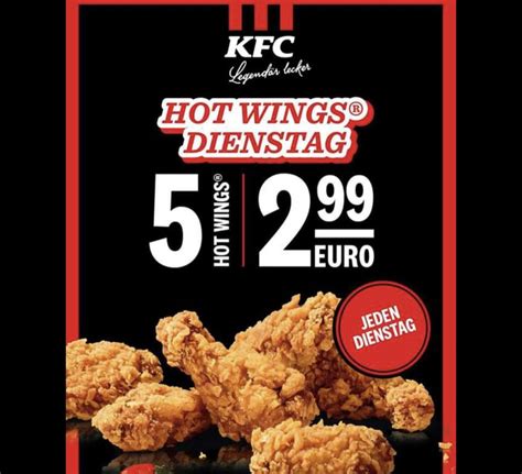 kfc dienstag hot wings|KFC Menu Prices UK December 2024